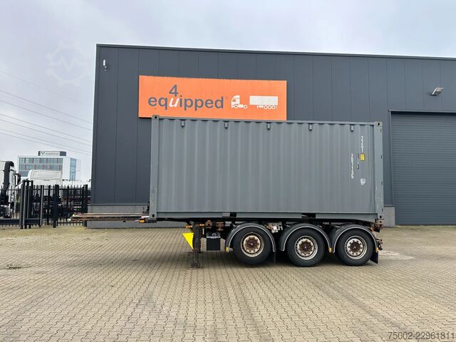 Μεταφορά εμπορευματοκιβωτίων D-TEC FLEXITRAILER TRACTION / ADR / SAF + discbrakes ...