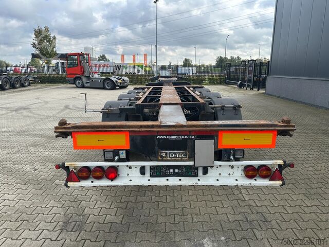 Μεταφορά εμπορευματοκιβωτίων D-TEC FLEXITRAILER TRACTION / ADR / SAF + discbrakes ...