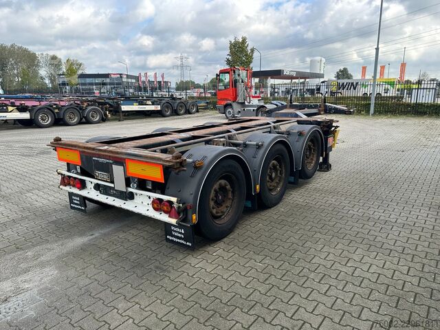 Μεταφορά εμπορευματοκιβωτίων D-TEC FLEXITRAILER TRACTION / ADR / SAF + discbrakes ...