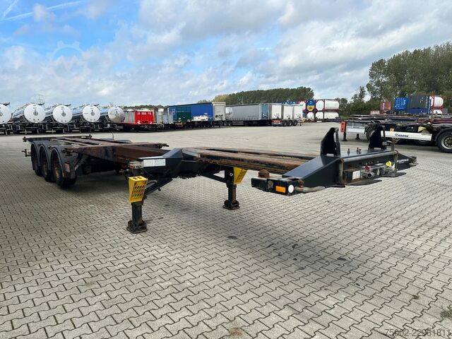 Μεταφορά εμπορευματοκιβωτίων D-TEC FLEXITRAILER TRACTION / ADR / SAF + discbrakes ...