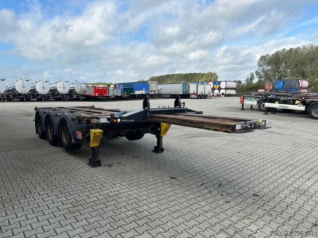 Μεταφορά εμπορευματοκιβωτίων D-TEC FLEXITRAILER TRACTION / ADR / SAF + discbrakes ...