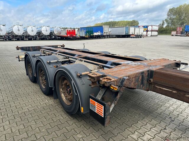 Μεταφορά εμπορευματοκιβωτίων D-TEC FLEXITRAILER TRACTION / ADR / SAF + discbrakes ...