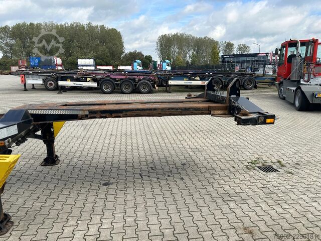 Μεταφορά εμπορευματοκιβωτίων D-TEC FLEXITRAILER TRACTION / ADR / SAF + discbrakes ...
