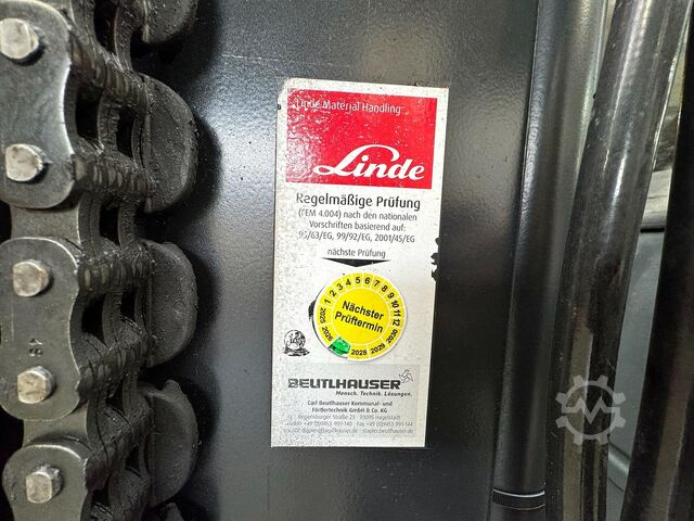 2019 UVV 05/2027 14.081 timer Linde H35T