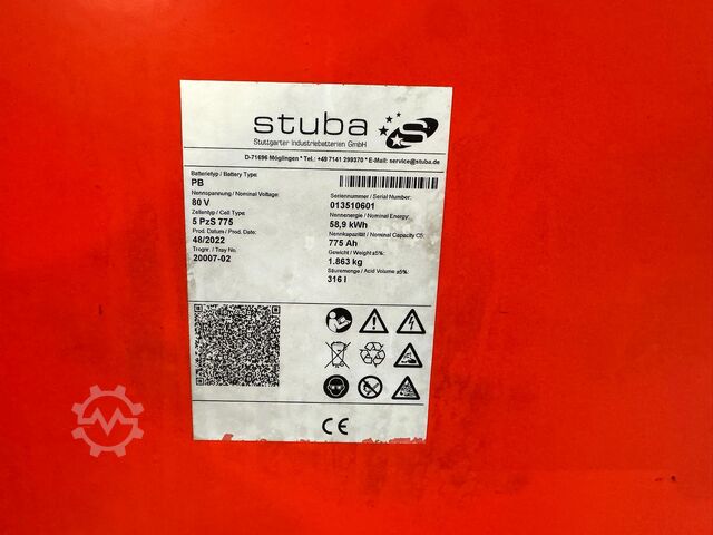 48/2022 Serwis + UVV 04/2027 10 778 mth Linde E30HL