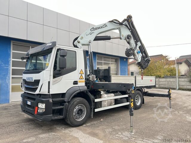 flatbed truck Iveco Stralis 360