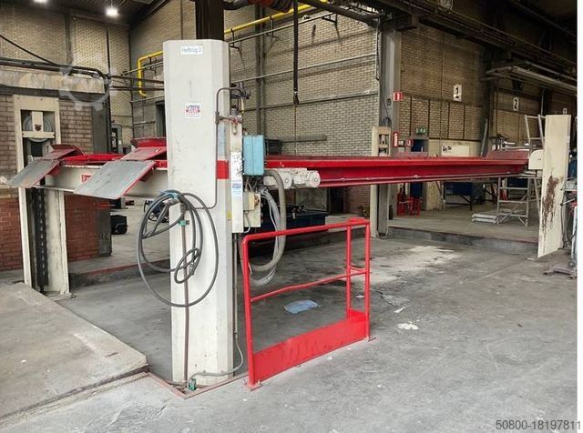 Special purpose truck  Koni 3750, Arbeitsbühne, 24to., Werkstattbühne