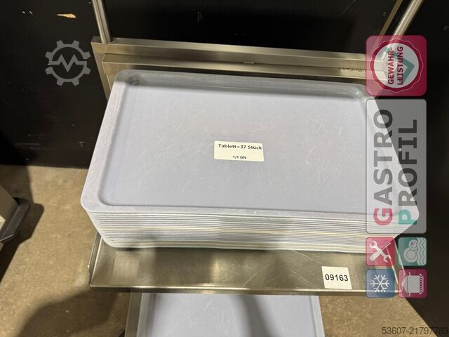 Cutlery and tray trolley Rieber POS-SV1/1