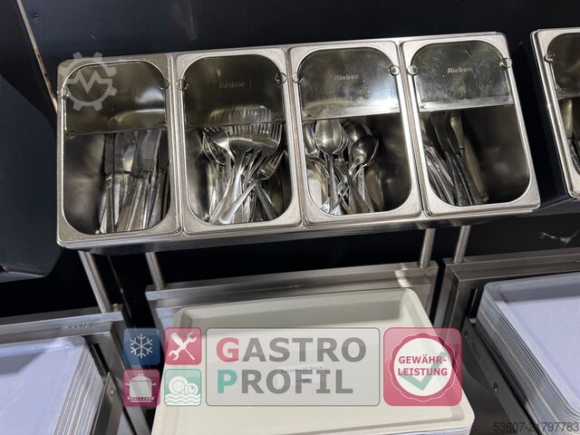 Cutlery and tray trolley Rieber POS-SV1/1