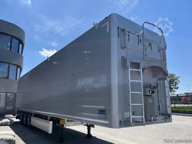 Knapen Trailers K100 - 92 m³, emelhető tengely, 10 mm-es padló, *Új / Neu* Knapen K100 - 92m3 Liftas Floor 10mm *Nieuw / Neu*