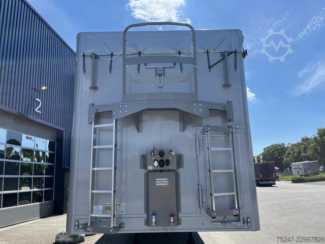 Knapen Trailers K100 - 92 m³, emelhető tengely, 10 mm-es padló, *Új / Neu* Knapen K100 - 92m3 Liftas Floor 10mm *Nieuw / Neu*
