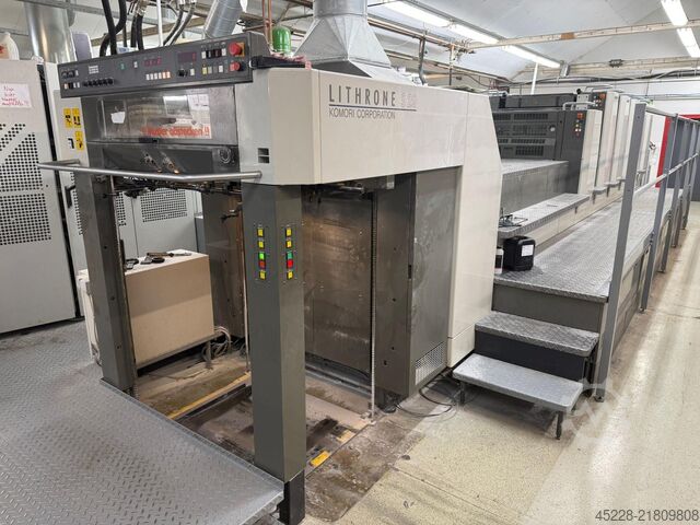 ARCHOVÝ OFSETOVÝ TISKOVÝ STROJ Komori Lithrone LS 529+C (H)