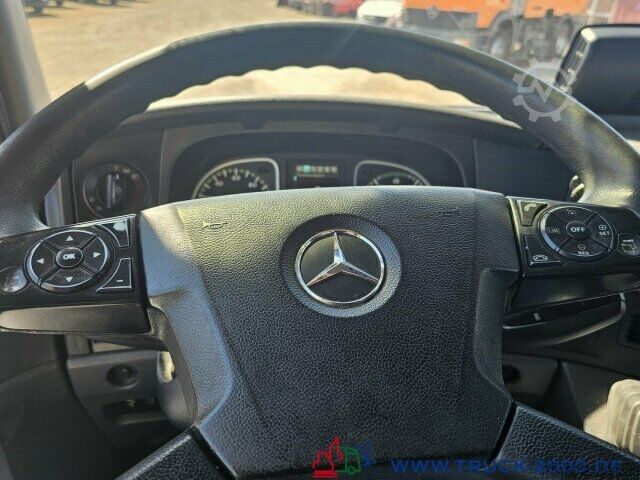 Plattewagen met zeil Mercedes-Benz Atego 1227 Plane Spriegel LBW BÄR 1.500 Kg + AHK