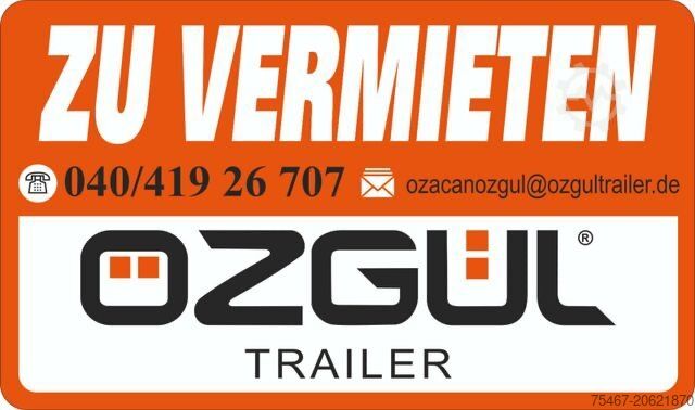 Poluprikolica za izmjenjive sanduke  OZGUL TRAILER 45 Fuß Multi UNFAL