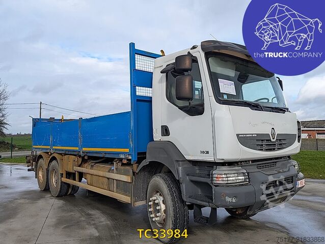 Platform aanhanger Renault Kerax 380