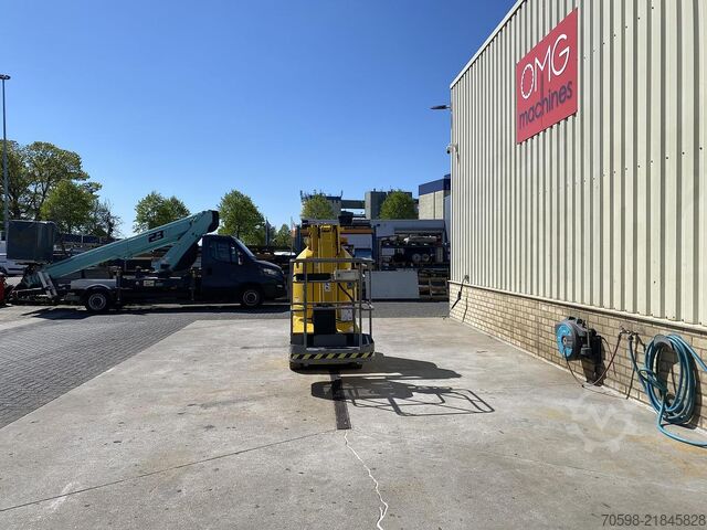2007 Manitou 105 VJR2, mastlift, 10 meter Manitou 105 VJR2, Mast hoogwerker, 10meter