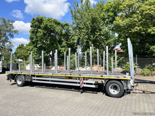 Rimorchio aperto Möslein T 2 Plato 8,6m  2 Achs Jumbo- Plato- Anhänger