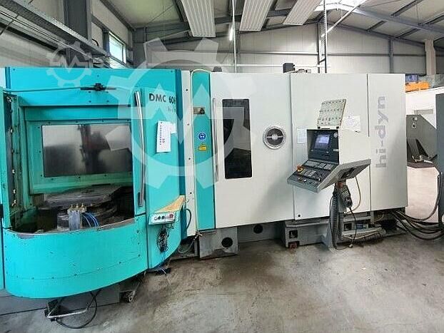 Pionowe centrum obróbcze DMG Mori DMC 60H hi-dyn
