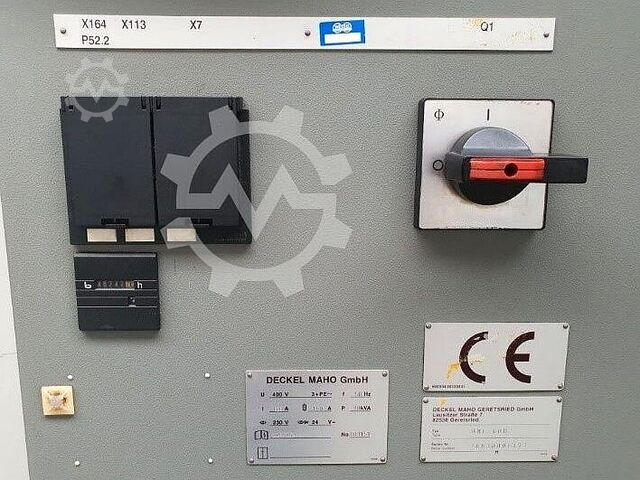 Pionowe centrum obróbcze DMG Mori DMC 60H hi-dyn