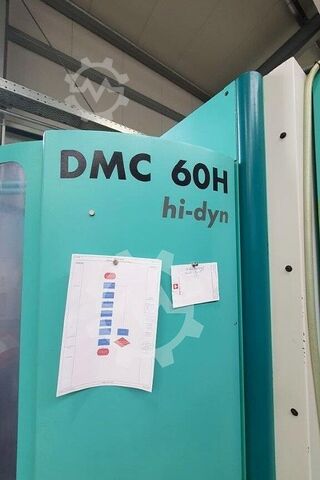 Pionowe centrum obróbcze DMG Mori DMC 60H hi-dyn