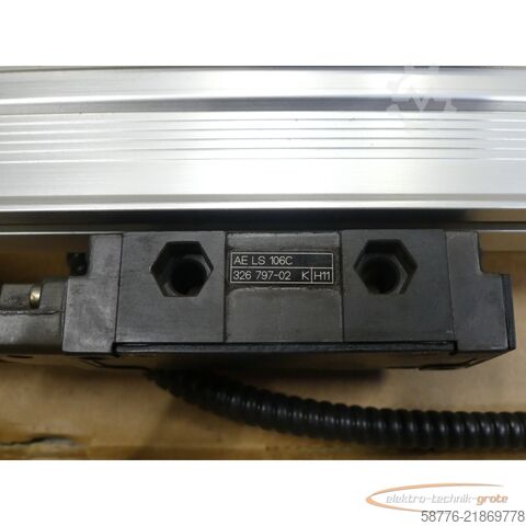 Component Heidenhain LS 106C ID 336 961-27 ML 1640mm SN10434382L mit 326 797-02 Lesekopf