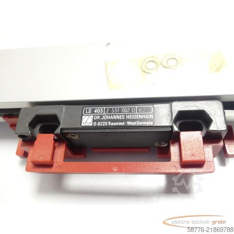 Komponens Heidenhain LS 403 ML 170mm ID: 226 520 1D SN: 2861322H --