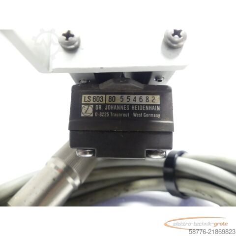 Composant Heidenhain LS 603 ML 170mm ID   SN2361069A mit Lesekopf