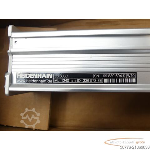 Komponente Heidenhain LS 603C ID 336 973-88 ML 1240mm SN69839594K --