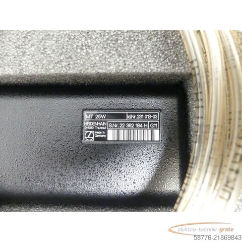 Komponenta Heidenhain MT 25W Messtaster ID: 231013-03 SN: 22362184H --