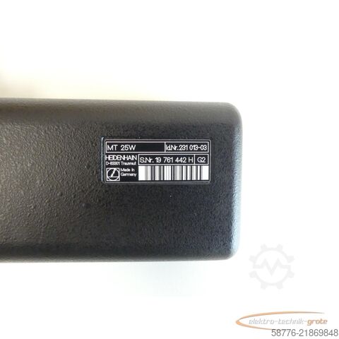 Στοιχείο Heidenhain MT 25W Messtaster . 231 013-03 SN: 19761442H - ! -
