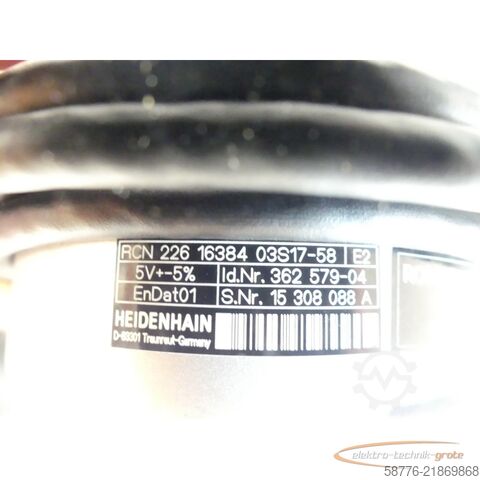 Komponenta Heidenhain RCN 226 16384 03S17-58 E2 .362 579-04 -mit 6 Monaten Gwl.!-