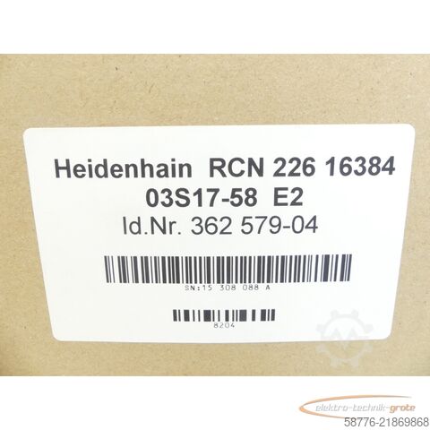 Komponenta Heidenhain RCN 226 16384 03S17-58 E2 .362 579-04 -mit 6 Monaten Gwl.!-