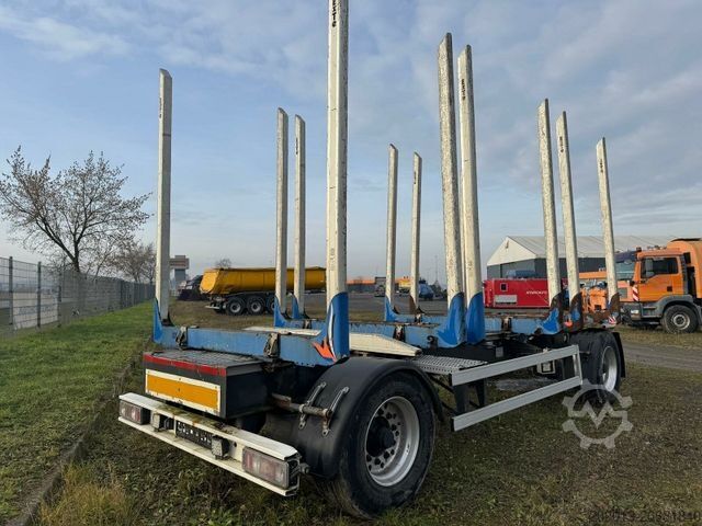 Holztransport Anhänger  ZANNER AHK 18 Holzanhänger 2 Achse 3350kg