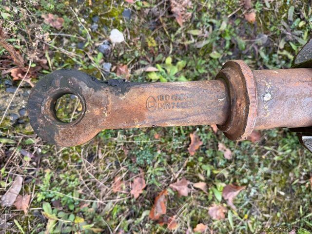 Holztransport Anhänger ZANNER AHK 18 Holzanhänger 2 Achse 3350kg