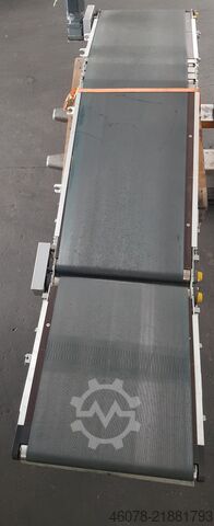 Steigband Gefälleband mit Vorlaufband... Transnorm 2980 ( 800 + 1275 + 1005 ) -700-600