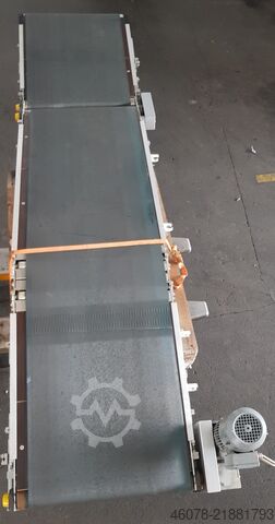 Steigband Gefälleband mit Vorlaufband... Transnorm 2980 ( 800 + 1275 + 1005 ) -700-600