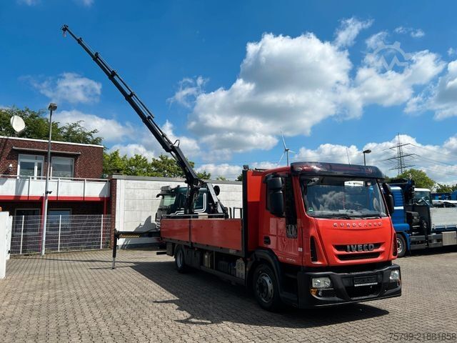 Kamyon üzerine monteli vinç IVECO 120E25 Eurocargo Pritsche +HIAB XS 088 Kran
