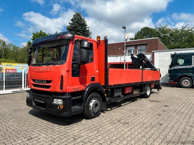 Kamyon üzerine monteli vinç IVECO 120E25 Eurocargo Pritsche +HIAB XS 088 Kran