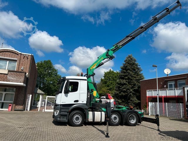 Jeřáb na nákladním automobilu MERCEDES-BENZ 2545 Antos SZM mit PK 41002 Kran 6x2