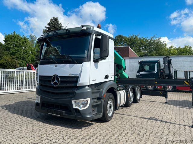 Jeřáb na nákladním automobilu MERCEDES-BENZ 2545 Antos SZM mit PK 41002 Kran 6x2