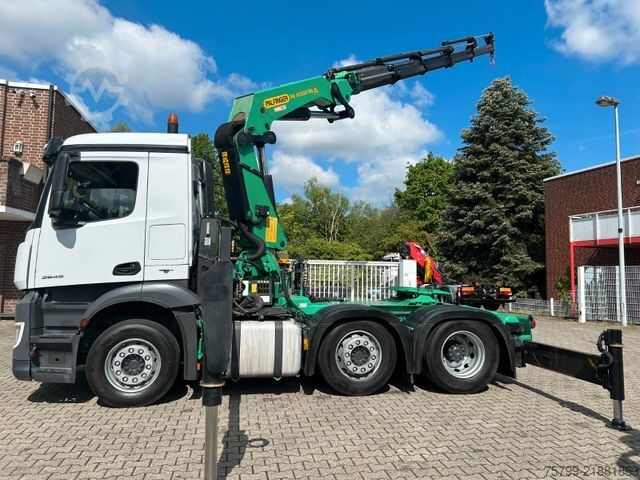 Jeřáb na nákladním automobilu MERCEDES-BENZ 2545 Antos SZM mit PK 41002 Kran 6x2