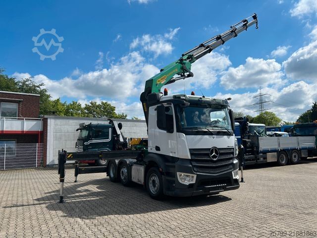 Jeřáb na nákladním automobilu MERCEDES-BENZ 2545 Antos SZM mit PK 41002 Kran 6x2