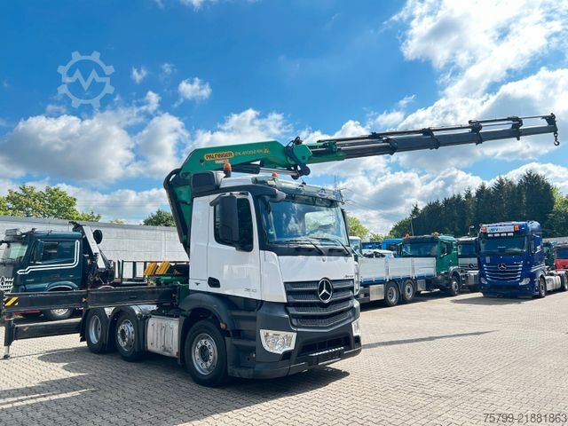 Jeřáb na nákladním automobilu MERCEDES-BENZ 2545 Antos SZM mit PK 41002 Kran 6x2