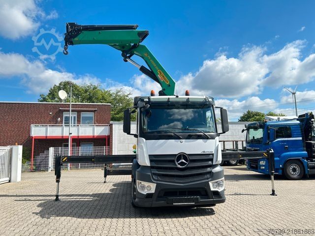 Jeřáb na nákladním automobilu MERCEDES-BENZ 2545 Antos SZM mit PK 41002 Kran 6x2