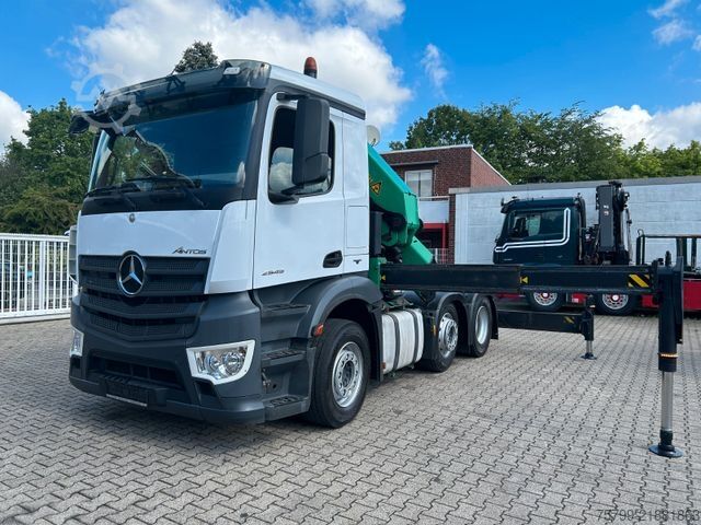 Jeřáb na nákladním automobilu MERCEDES-BENZ 2545 Antos SZM mit PK 41002 Kran 6x2