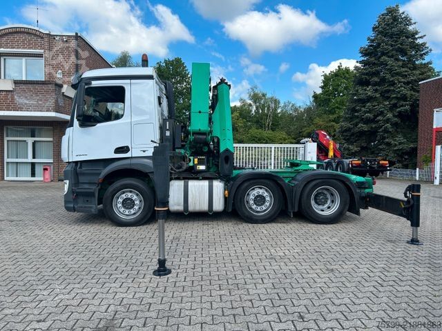 Jeřáb na nákladním automobilu MERCEDES-BENZ 2545 Antos SZM mit PK 41002 Kran 6x2