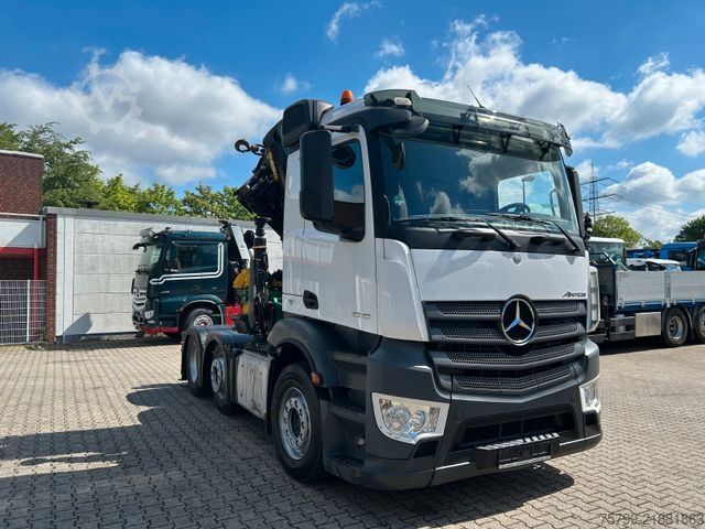 Jeřáb na nákladním automobilu MERCEDES-BENZ 2545 Antos SZM mit PK 41002 Kran 6x2
