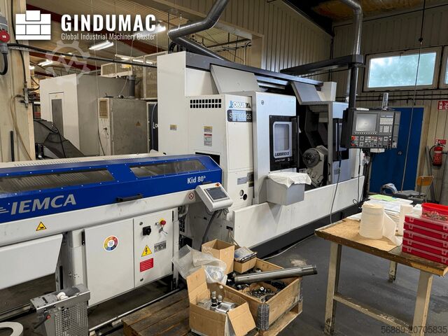 Horizontal Turning Machine Okuma LB 3000 EX II with Iemca KID 80