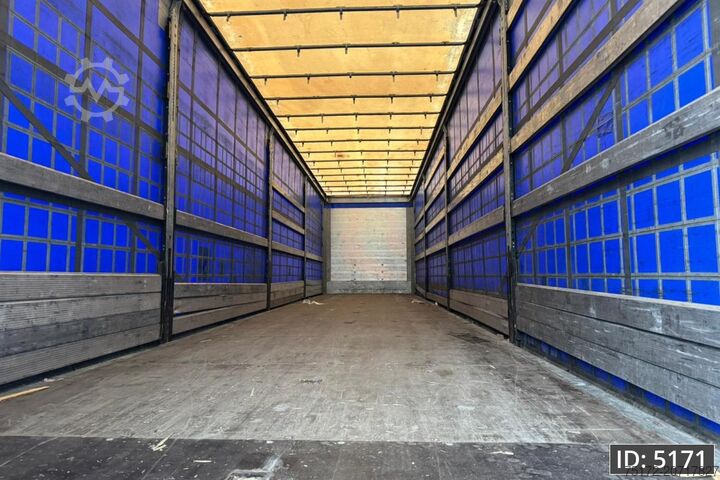 Sliding tarpaulins Schmitz Cargobull SCB*S3 / Alu planks / Disk brakes / Huckepack
