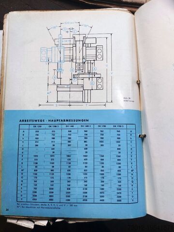 Κάθετος τόρνος Jungenthal DK 1700